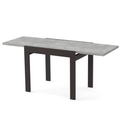 Стол обеденный раздвижной Неман КОРС Бетон/Венге