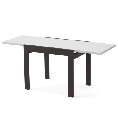 Стол обеденный раздвижной Неман КОРС Белый/Венге