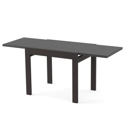 Стол обеденный раздвижной Неман КОРС Антрацит/Венге
