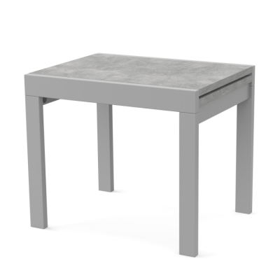 Стол обеденный раздвижной Неман КОРС Бетон/Серый
