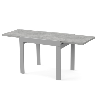 Стол обеденный раздвижной Неман КОРС Бетон/Серый