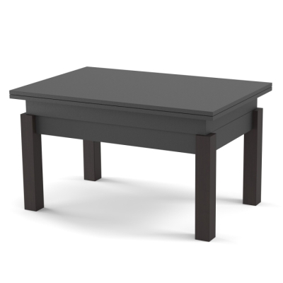 Стол-трансформер Неман БАТТЕРФЛАЙ Антрацит/Венге