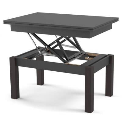 Стол-трансформер Неман БАТТЕРФЛАЙ Антрацит/Венге