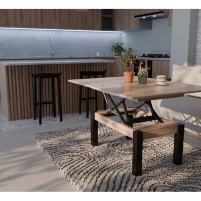 Стол-трансформер Неман БАТТЕРФЛАЙ Дуб сонома/Венге