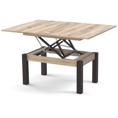 Стол-трансформер Неман БАТТЕРФЛАЙ Дуб сонома/Венге