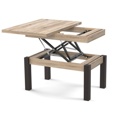 Стол-трансформер Неман БАТТЕРФЛАЙ Дуб сонома/Венге