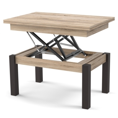 Стол-трансформер Неман БАТТЕРФЛАЙ Дуб сонома/Венге