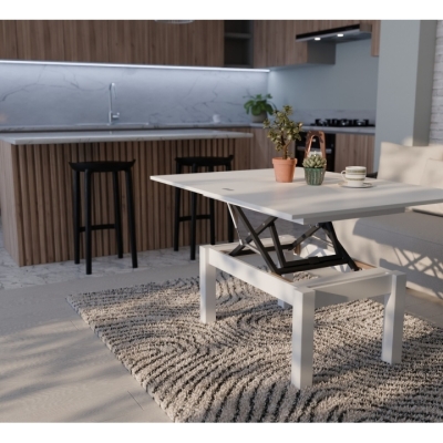 Стол-трансформер Неман БАТТЕРФЛАЙ Белый