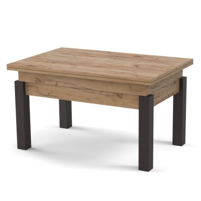 Стол-трансформер Неман БАТТЕРФЛАЙ Дуб крафт золотой/Венге