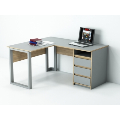Офисный стол лофт БК-2Т Гамма стиль (V4503)