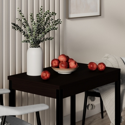 Стол-трансформер Art in Head Lunch 900x750x600 Венге/Чёрный (TB19050000030)