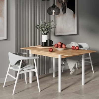 Стол-трансформер Art in Head Lunch 900x750x600 Дуб крафт золотой/Белый (TB19120000010)