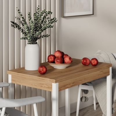 Стол-трансформер Art in Head Lunch 900x750x600 Дуб крафт золотой/Белый (TB19120000010)