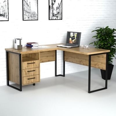 Офісний стіл лофт СУЛГ-3 Гамма стиль