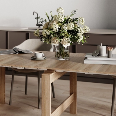 Стол-трансформер Art in Head Python разобранный 2400x750x900 Дуб сонома (TB22130000000)