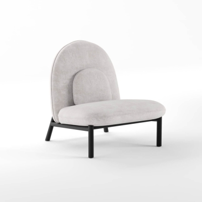 Крісло Soft Lounge Belfast 01/Чорний  75x82x80