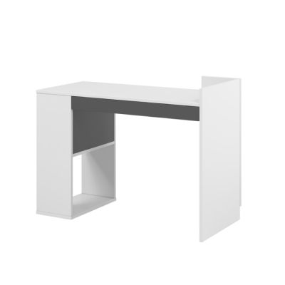 Письмовий стіл Модест Антрацит/Білий (МC-330.1) 110х52x82 лівий