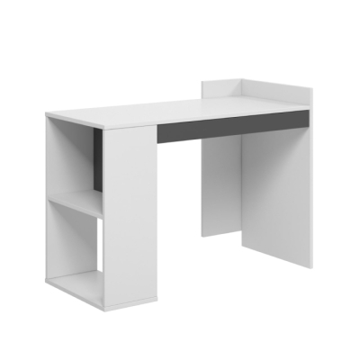 Письмовий стіл Модест Антрацит/Білий (МC-330.1) 110х52x82 лівий