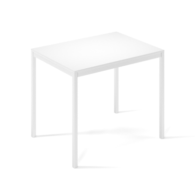 Письмовий стіл Art in Head Brevity Loft mid 900х750х670 Білий діамант/Білий метал