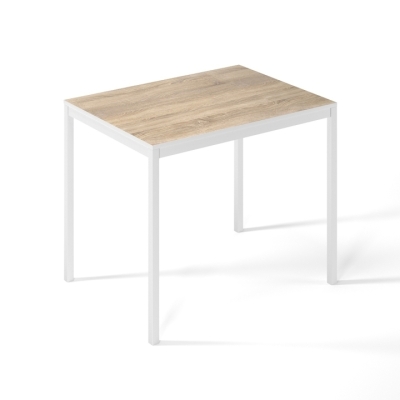 Письмовий стіл Art in Head Brevity Loft mid 900х750х670 Дуб сонома/Білий метал (TB02130000010)