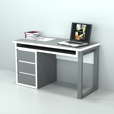 Офисный стол лофт ГП-2 Гамма стиль (V5043)