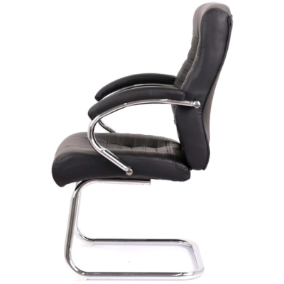 Кресло конференционное АКЛАС Атлант CF (XY-7147-G) (PU Черный)