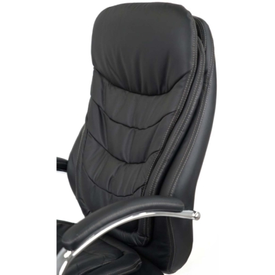 Кресло АКЛАС Валенсия Soft CH MB (Кожа LC-A Black)