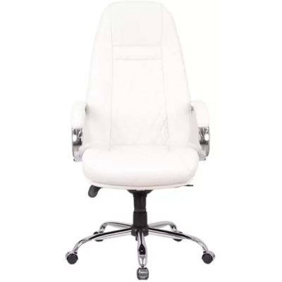 Кресло АКЛАС Луизиана MB (GB-242CC) (Кожа Lux LC-W White)