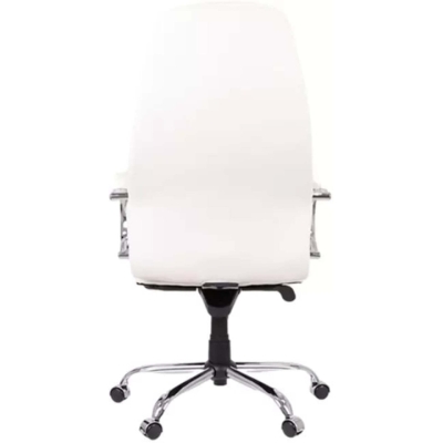 Кресло АКЛАС Луизиана MB (GB-242CC) (Кожа Lux LC-W White)