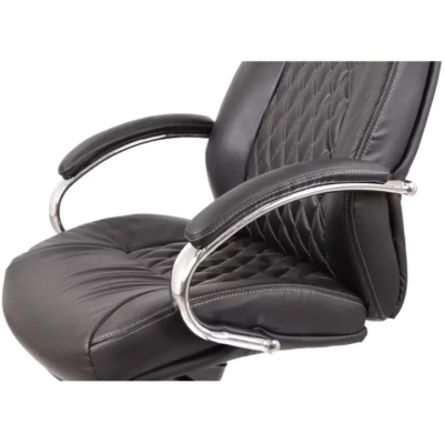 Кресло АКЛАС Луизиана MB (GB-242CC) (Кожа LC-A Black)