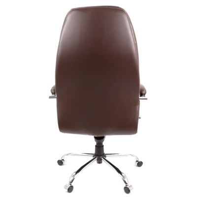 Кресло АКЛАС Луизиана MB (GB-242CC) (Кожа LC-K Dark brown/PU Dark brown)