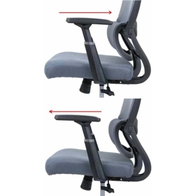 Кресло АКЛАС Аоста R-SR (Серый)