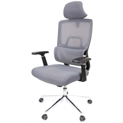 Кресло АКЛАС Аоста R-SR Серый (Серый)