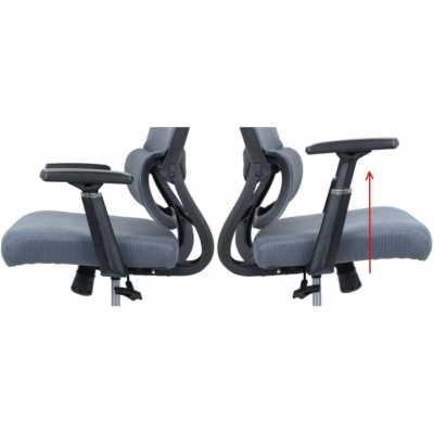 Кресло АКЛАС Аоста R-SR (Серый)