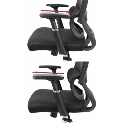 Кресло АКЛАС Аоста R-SR (Черный)