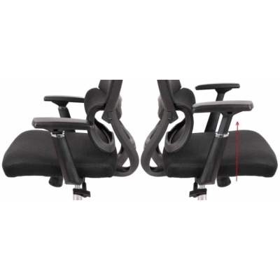 Кресло АКЛАС Аоста R-SR (Черный)