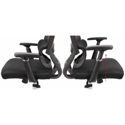 Кресло АКЛАС Аоста R-SR (Черный)