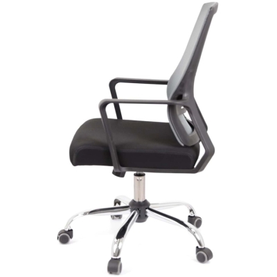 Кресло АКЛАС Асти KD TILT (Серый/Черный)