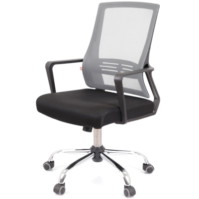 Купить Кресло АКЛАС Асти KD TILT (Серый/Черный). Фото