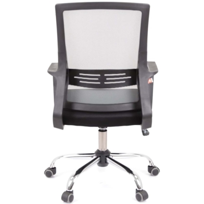 Кресло АКЛАС Асти KD TILT (Серый/Черный)