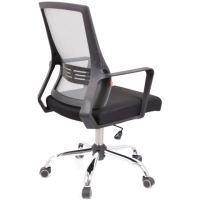 Кресло АКЛАС Асти KD TILT (Серый/Черный)