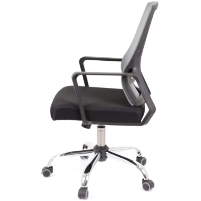 Кресло АКЛАС Асти KD TILT (Серый/Черный)