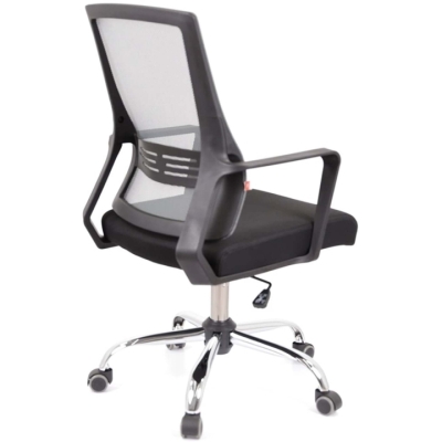 Кресло АКЛАС Асти KD TILT (Серый/Черный)