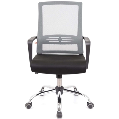 Кресло АКЛАС Асти KD TILT (Серый/Черный)