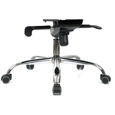 Кресло АКЛАС Валенсия MB XY-7340 (Кожа LC-A Black/PU Black)