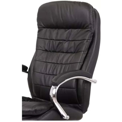 Кресло АКЛАС Валенсия MB XY-7340 (Кожа LC-A Black/PU Black)