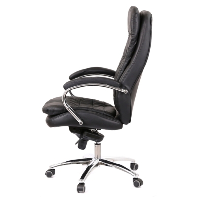 Кресло АКЛАС Валенсия MB XY-7340 (Кожа LC-A Black)