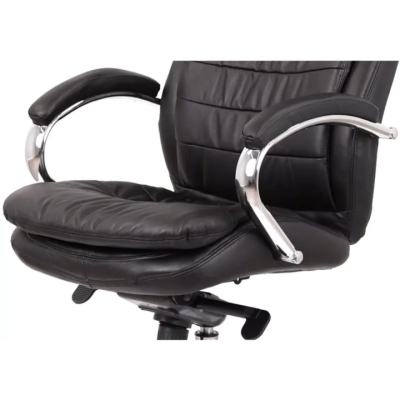 Кресло АКЛАС Валенсия MB XY-7340 (Кожа LC-A Black)