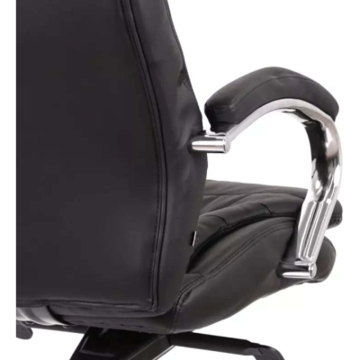 Кресло АКЛАС Валенсия MB XY-7340 (Кожа LC-A Black/PU Black)