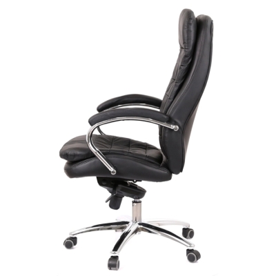 Кресло АКЛАС Валенсия MB XY-7340 (Кожа LC-A Black)